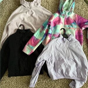 Colorful and Neutral Pullover Jackets